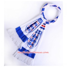 Angleterre Coupe du monde 2018 Écharpe Blanc